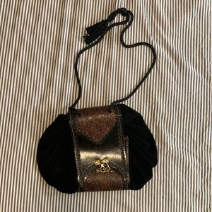 Vintage Leather Pouch Purse